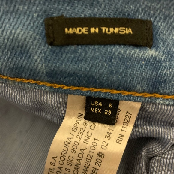 Massimo Dutti boyfriend jeans size 8 - Picture 3 of 4